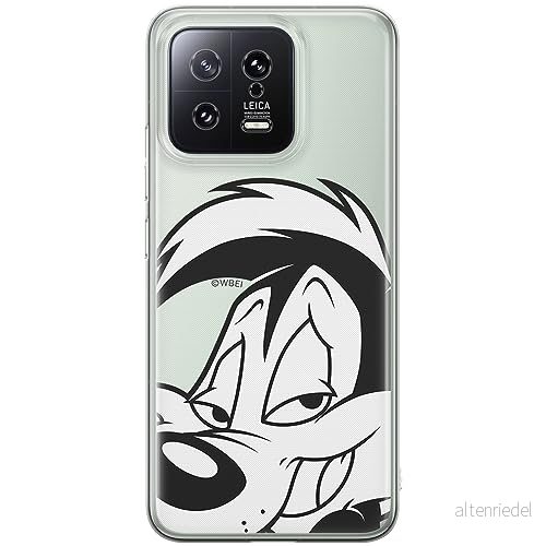 ERT GROUP mobiltelefonfodral för Xiaomi 13 originalt och officiellt licensierat Looney Tunes mönster Pepe Le Pew 001 optimalt anpassad till formen på mobiltelefonen, gedeeltelijk transparant 5905511900670