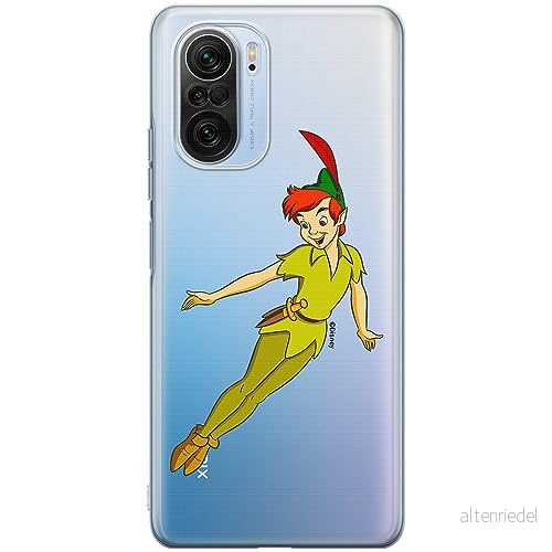 ERT GROUP mobiltelefonfodral för Xiaomi MI 11i/ REDMI K40/K40 PRO/POCO F3/ F3 PRO originalt och officiellt licensierat Disney mönster Peter Pan 001, gedeeltelijk transparant 5905511887308