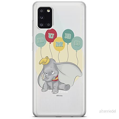 ERT GROUP mobiltelefonfodral för Samsung A31 originalt och officiellt licensierat Disney mönster Dumbo 003 optimalt anpassad till formen på mobiltelefonen, gedeeltelijk transparant 5903040212295