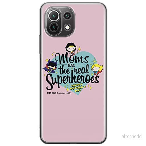 ERT GROUP mobiltelefonfodral för Xiaomi 11 LITE 4G/5G originalt och officiellt licensierat DC mönster Super Girls 005, fodral tillverkad av TPU plast 5903932701616