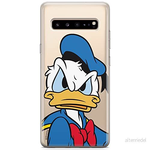 ERT GROUP Mobiltelefonskal för Samsung S10 5G original och officiellt licensierat Disney mönster Daisy, Donald and Friends 003 anpassad till mobiltelefonens form, delvis transparent 5904805498473