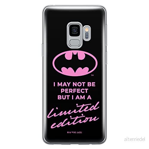 ERT GROUP mobiltelefonfodral för Samsung S9 originalt och officiellt licensierat DC mönster Batman 062 optimalt anpassad till formen på mobiltelefonen, fodral tillverkad av TPU plast 5905131514295