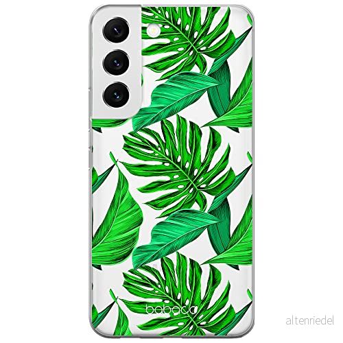 ERT GROUP mobiltelefonfodral för Samsung S22 originalt och officiellt licensierat Babaco mönster Plants 006 optimalt anpassad till formen på mobiltelefonen, gedeeltelijk transparant 5904805304040