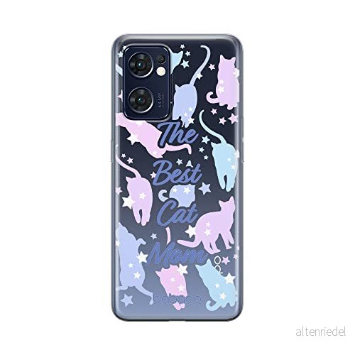 ERT GROUP mobiltelefonfodral för Oppo RENO 7 5G originalt och officiellt licensierat Babaco mönster Cats 017 optimalt anpassad till formen på mobiltelefonen, gedeeltelijk transparant 5905511318307
