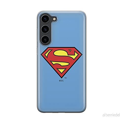 ERT GROUP mobiltelefonfodral för Samsung S23 originalt och officiellt licensierat DC mönster Superman 002 optimalt anpassad till formen på mobiltelefonen, fodral tillverkad av TPU plast 5905511423049