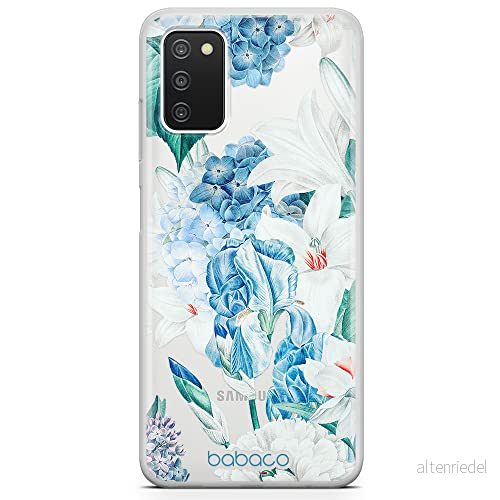 ERT GROUP mobiltelefonfodral för Samsung A03S originalt och officiellt licensierat Babaco mönster Flowers 026 optimalt anpassad till formen på mobiltelefonen, gedeeltelijk transparant 5905131263056