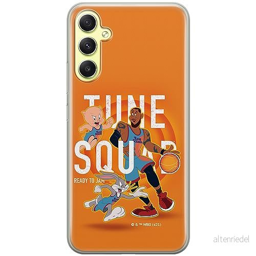 ERT GROUP mobiltelefonfodral för Samsung A34 5G originalt och officiellt licensierat Looney Tunes mönster Space Jam 004 optimalt anpassad till formen på mobiltelefonen, fodral tillverkad av TPU plast 5905511787653