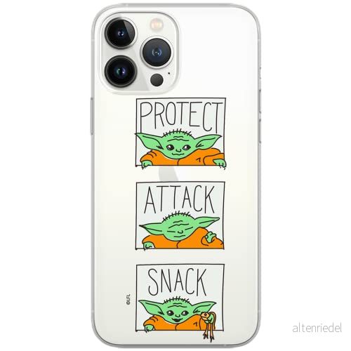 ERT GROUP mobiltelefonfodral för Samsung A13 4G originalt och officiellt licensierat Star Wars mönster Baby Yoda 009 optimalt anpassad till formen på mobiltelefonen, gedeeltelijk transparant 5904805550577