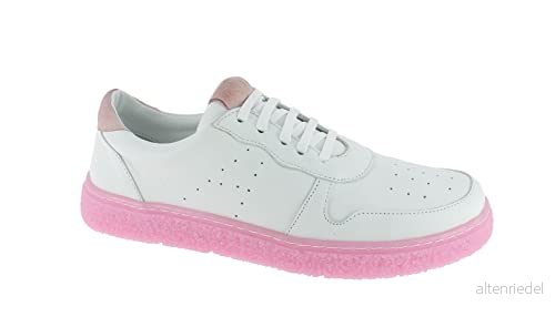 Andrea Conti Damsneakers, vit/rosa, 39 EU, Vit rosa, EU 4065139956099 Andrea Conti Damsneakers, vit/rosa, 39 EU, Vit rosa, EU 4065139956099