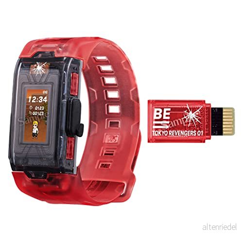 Bandai Vital Armband BE Tokyo Revengers Set Digital Pet Watch med minneskort ingår baserat på Anime och Manga Träna ditt virtuella husdjur denna fitnessmätare 4549660872320