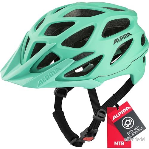 ALPINA Unisex Vuxna, MYTHOS 3.0 L.E. Cykelhjälm, turqouise matt, 52 57 cm 4003692315113