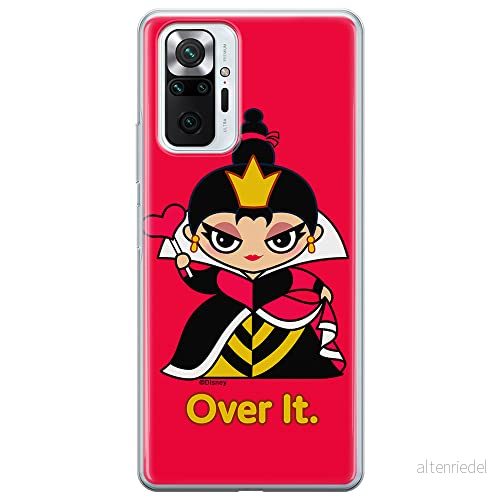 ERT GROUP mobiltelefonfodral för Xiaomi REDMI NOTE 10 PRO originalt och officiellt licensierat Disney mönster Queen of Hearts 001 anpassad till formen på mobiltelefonen, fodral tillverkad av TPU plast 5905131431950