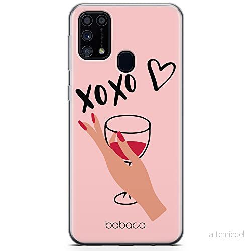 ERT GROUP mobiltelefonfodral för Samsung A31 originalt och officiellt licensierat Babaco mönster XOXO 001 optimalt anpassad till formen på mobiltelefonen, fodral tillverkad av TPU plast 5904805044601