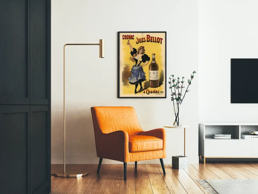 Vintageposter Cognac Jules Bellot i Cognac - Bild 2