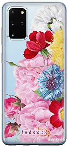 ERT GROUP mobiltelefonfodral för Samsung S20 PLUS / S11 originalt och officiellt licensierat Babaco mönster Flowers 056 optimalt anpassad till formen på mobiltelefonen, gedeeltelijk transparant 5905131361189
