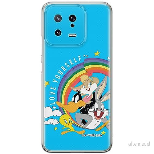 ERT GROUP mobiltelefonfodral för Xiaomi 13 originalt och officiellt licensierat Looney Tunes mönster 016 optimalt anpassad till formen på mobiltelefonen, fodral tillverkad av TPU plast 5905511997793