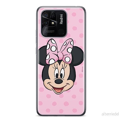 ERT GROUP mobiltelefonfodral för Xiaomi REDMI 10C originalt och officiellt licensierat Disney mönster Minnie 057 optimalt anpassad till formen på mobiltelefonen, fodral tillverkad av TPU plast 5905511541149