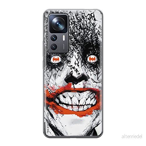 ERT GROUP mobiltelefonfodral för Xiaomi 12T/12T pro/K50 Ultra originalt och officiellt licensierat DC mönster Joker 007 optimalt anpassad till formen på mobiltelefonen, fodral tillverkad av TPU plast 5905511572563