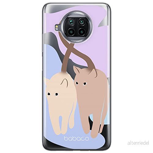 ERT GROUP mobiltelefonfodral för Xiaomi MI 10T LITE/REDMI NOTE 9 PRO 5G originalt och officiellt licensierat Babaco mönster Cats 013 anpassad till formen på mobiltelefonen, gedeeltelijk transparant 5905131088215