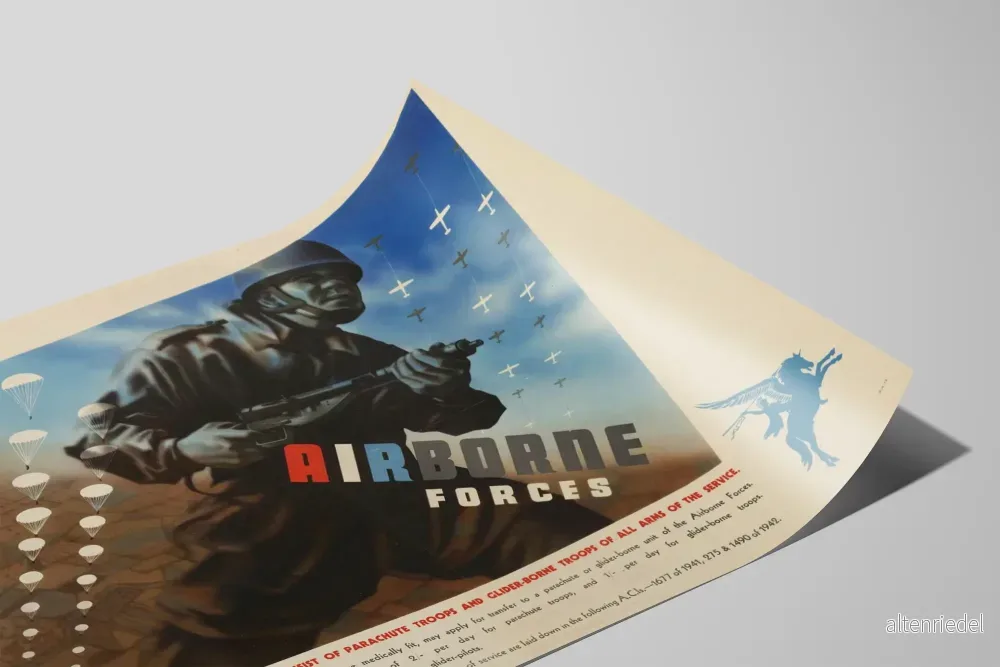 Väggposter för flygstyrkor, brittiska armén - Bild 2