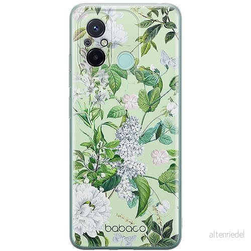 ERT GROUP mobiltelefonfodral för Xiaomi REDMI 12C/ 11A originalt och officiellt licensierat Babaco mönster Flowers 038 anpassad till formen på mobiltelefonen, fodral tillverkad av TPU plast 5905511850128