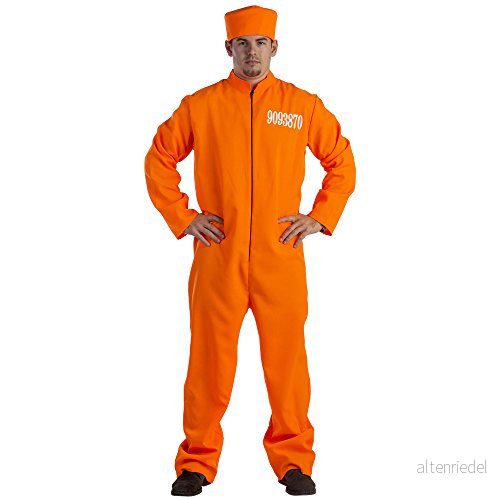Dress Up America Vuxen Fånge Kostym 86138919049