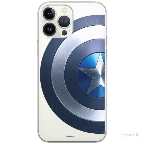 ERT GROUP mobiltelefonfodral för Xiaomi REDMI 10 originalt och officiellt licensierat Marvel mönster Captain America 006, gedeeltelijk transparant 5904805005480