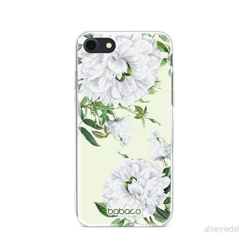 ERT GROUP mobiltelefonfodral för Iphone 7/8/ SE 2/ 3 originalt och officiellt licensierat Babaco mönster Flowers 047 optimalt anpassad till formen på mobiltelefonen, fodral tillverkad av TPU plast 5905131334619
