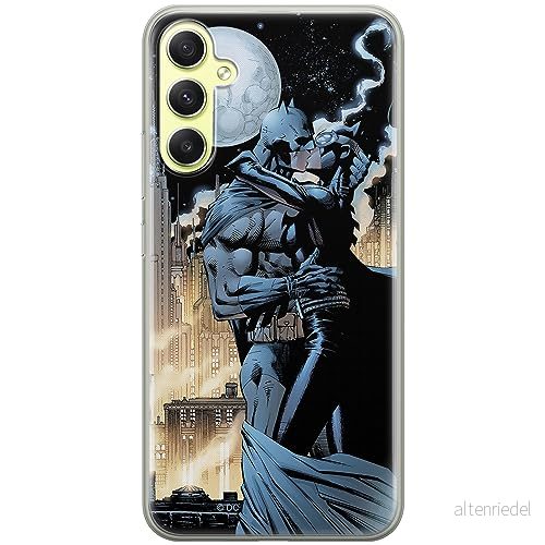 ERT GROUP mobiltelefonfodral för Samsung A34 5G originalt och officiellt licensierat DC mönster Batman 005 optimalt anpassad till formen på mobiltelefonen, fodral tillverkad av TPU plast 5905511790257