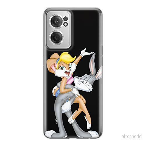 ERT GROUP mobiltelefonfodral för Oneplus NORD CE 2 originalt och officiellt licensierat Looney Tunes mönster Lola & Bugs 001 anpassad till formen på mobiltelefonen, fodral tillverkad av TPU plast 5905511299576