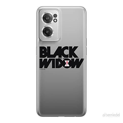 ERT GROUP mobiltelefonfodral för Oneplus NORD CE 2 originalt och officiellt licensierat Marvel mönster Black Widow 010 optimalt anpassad till formen på mobiltelefonen, gedeeltelijk transparant 5905511281830