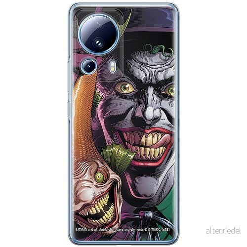 ERT GROUP mobiltelefonfodral för Xiaomi 13 LITE/CIVI 2 originalt och officiellt licensierat DC mönster Joker 021 optimalt anpassad till formen på mobiltelefonen, fodral tillverkad av TPU plast 5905795056308