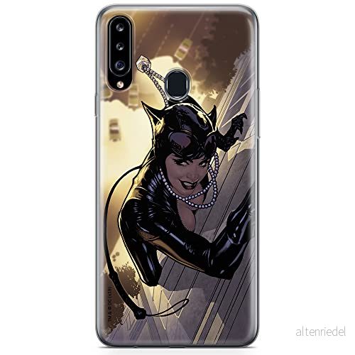 ERT GROUP mobiltelefonfodral för Samsung A20S originalt och officiellt licensierat DC mönster Catwoman 006 optimalt anpassad till formen på mobiltelefonen, fodral tillverkad av TPU plast 5904805442926
