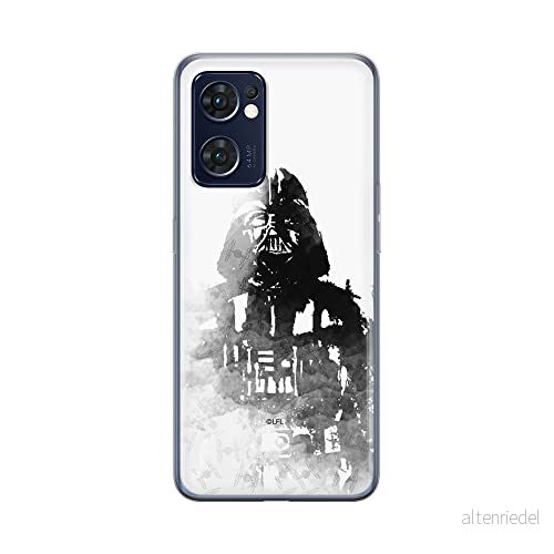ERT GROUP mobiltelefonfodral för Oppo RENO 7 5G originalt och officiellt licensierat Star Wars mönster Darth Vader 008 optimalt anpassad till formen på mobiltelefonen, fodral tillverkad av TPU plast 5905511304683