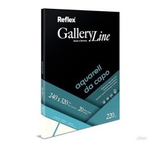 Reflex akvarellpapper Da Capo 24 x 32 cm 220 g/m2 dyna 20 ark 4053146000782 Reflex akvarellpapper Da Capo 24 x 32 cm 220 g/m2 dyna 20 ark 4053146000782
