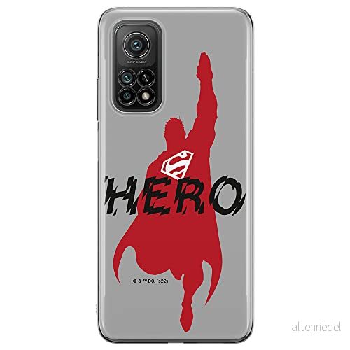 ERT GROUP mobiltelefonfodral för Xiaomi MI 10T 5G / PRO originalt och officiellt licensierat DC mönster Superman 038 anpassad till formen på mobiltelefonen, fodral tillverkad av TPU plast 5905131574893