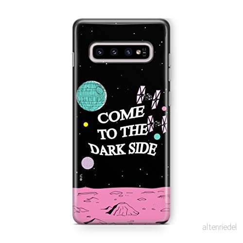 ERT GROUP mobiltelefonfodral för Samsung S10 PLUS originalt och officiellt licensierat Star Wars mönster 037 Vit optimalt anpassad till formen på mobiltelefonen, fodral tillverkad av TPU plast 5903537345901