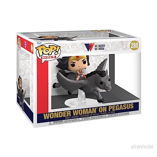 Pop Rides Wonder Woman on Pegasus Vinyl Figure 889698549899