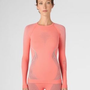 UYN dam långärmad Evolutyon Uw tröja Rosa (korall/antracit/aqua) XS 8054216256685