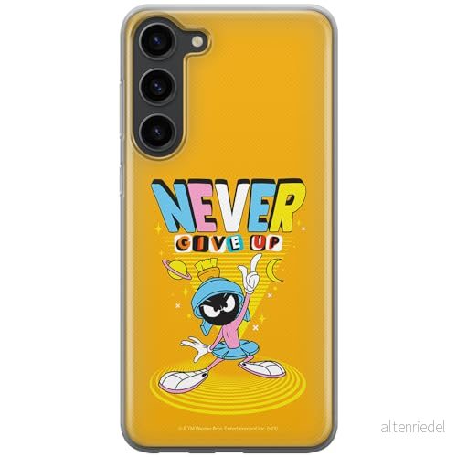 ERT GROUP mobiltelefonfodral för Samsung S23 PLUS originalt och officiellt licensierat Looney Tunes mönster Marvin 005 anpassad till formen på mobiltelefonen, fodral tillverkad av TPU plast 5905795129446