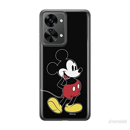 ERT GROUP mobiltelefonfodral för Oneplus NORD 2T 5G originalt och officiellt licensierat Disney mönster Mickey 027 optimalt anpassad till formen på mobiltelefonen, fodral tillverkad av TPU plast 5905511266462