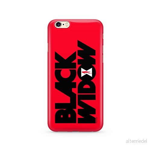 ERT GROUP mobiltelefonfodral för Apple Iphone 6/6S originalt och officiellt licensierat Marvel mönster Black Widow 011 Vit anpassad till formen på mobiltelefonen, fodral tillverkad av TPU plast 5903537667072