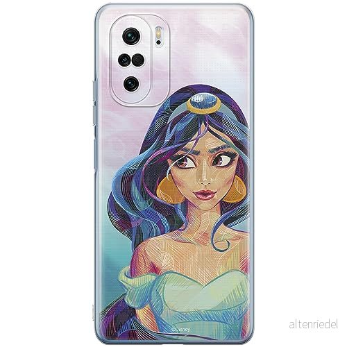 ERT GROUP mobiltelefonfodral för Xiaomi MI 11i/ REDMI K40/K40 PRO/POCO F3/ F3 PRO originalt och officiellt licensierat Disney mönster Jasmine 002, fodral tillverkad av TPU plast 5905511891435