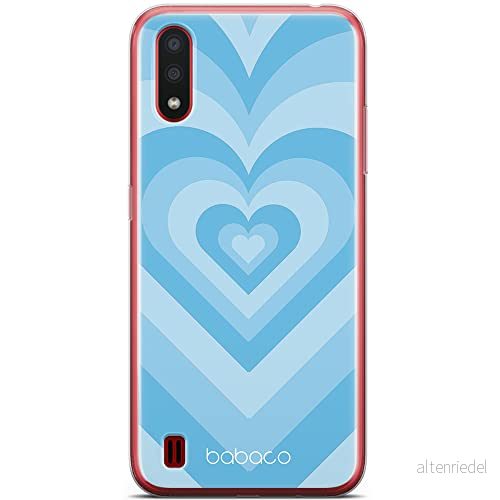 ERT GROUP mobiltelefonfodral för Samsung A01 originalt och officiellt licensierat Babaco mönster Hearts 007 optimalt anpassad till formen på mobiltelefonen, fodral tillverkad av TPU plast 5904805684654