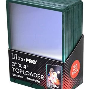 Ultra Pro Toppmatare 25 delar, 3 x 4 tum, kortfodral i plast 74427849160