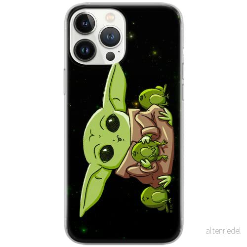 ERT GROUP mobiltelefonfodral för Samsung A51 originalt och officiellt licensierat Star Wars mönster Baby Yoda 014 Vit optimalt anpassad till formen på mobiltelefonen, fodral tillverkad av TPU plast 5904805052576