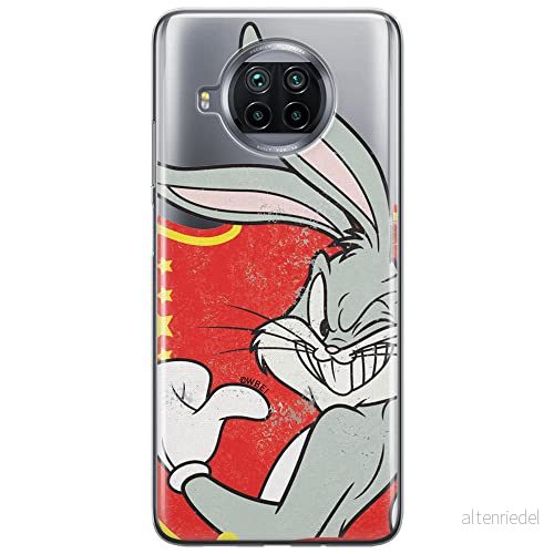 ERT GROUP mobiltelefonfodral för Xiaomi REDMI NOTE 9T originalt och officiellt licensierat Looney Tunes mönster Bugs 010 optimalt anpassad till formen på mobiltelefonen, gedeeltelijk transparant 5904805650109