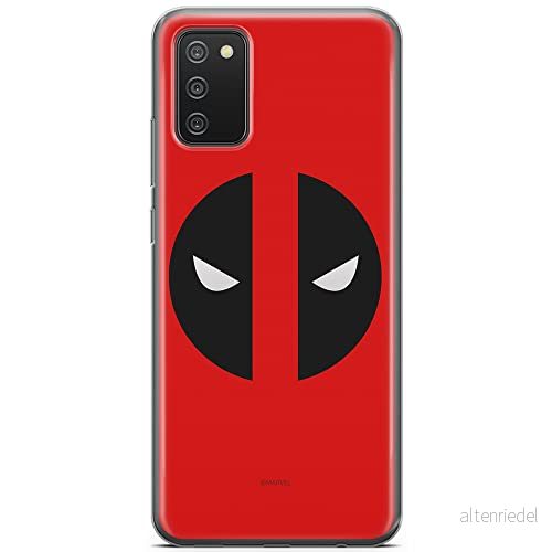 ERT GROUP mobiltelefonfodral för Samsung A02S originalt och officiellt licensierat Marvel mönster Deadpool 004 optimalt anpassad till formen på mobiltelefonen, fodral tillverkad av TPU plast 5903040226797
