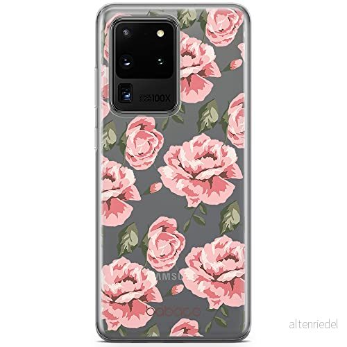 ERT GROUP Mobiltelefonskal för Samsung S20 Ultra original och officiellt licensierad Babaco mönster Flowers 013 anpassad perfekt till mobiltelefonens form, delvis transparent 5903932610819