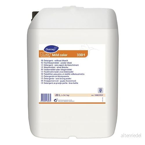 Clax Mild Color 33D1 Tvättmedel Utan Blekmedel 7615400165674